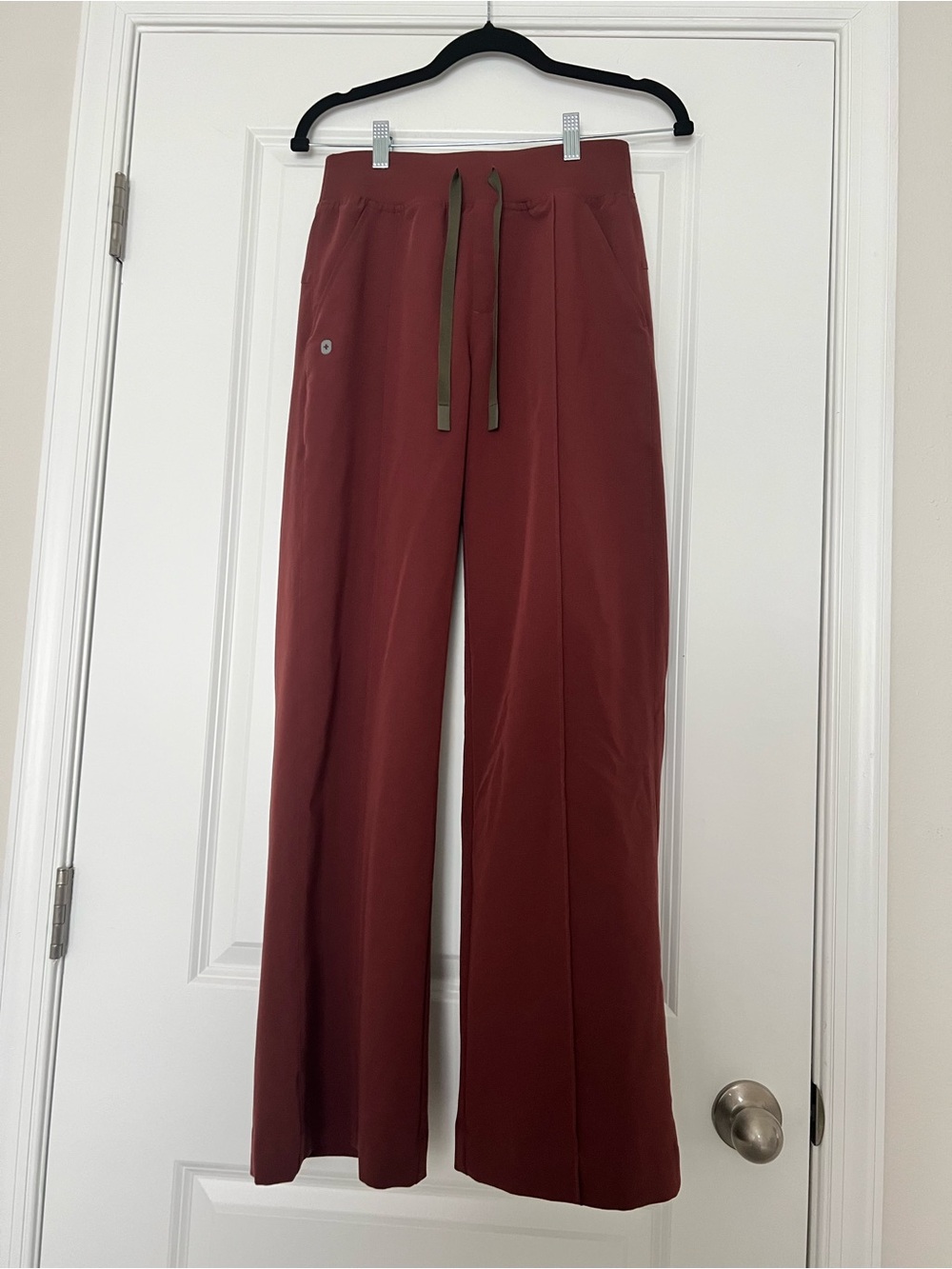 Figs Walnut Alexandria Wide Leg Scrub Pants